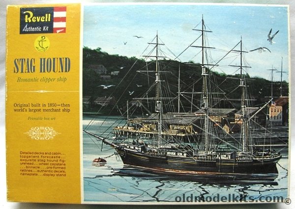 Revell 1/216 Clipper Stag Hound 'The Largest Merchant Ship of Her Day', H325-298 plastic model kit